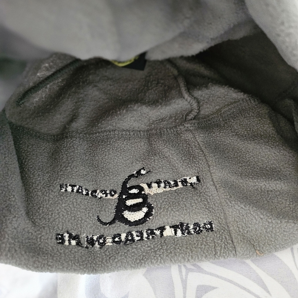 Vintage Military Green Liberty or Death Don't Tread On Me Vinny Hat. - Picture 6 of 9
